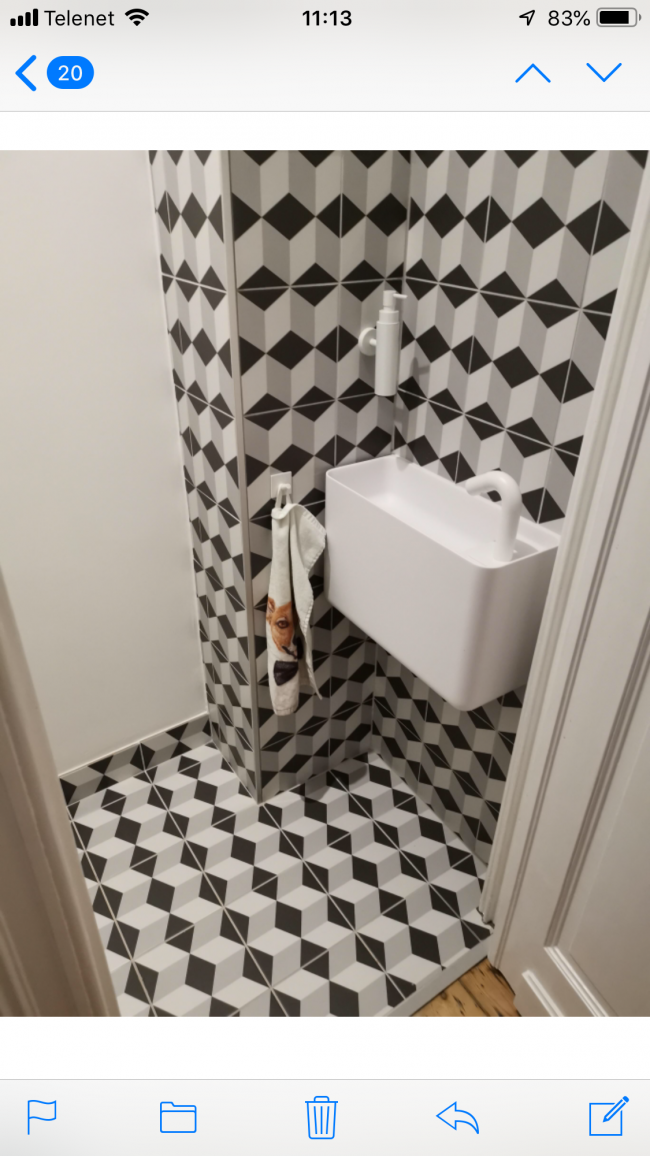 La Madeleine Victor 20X20